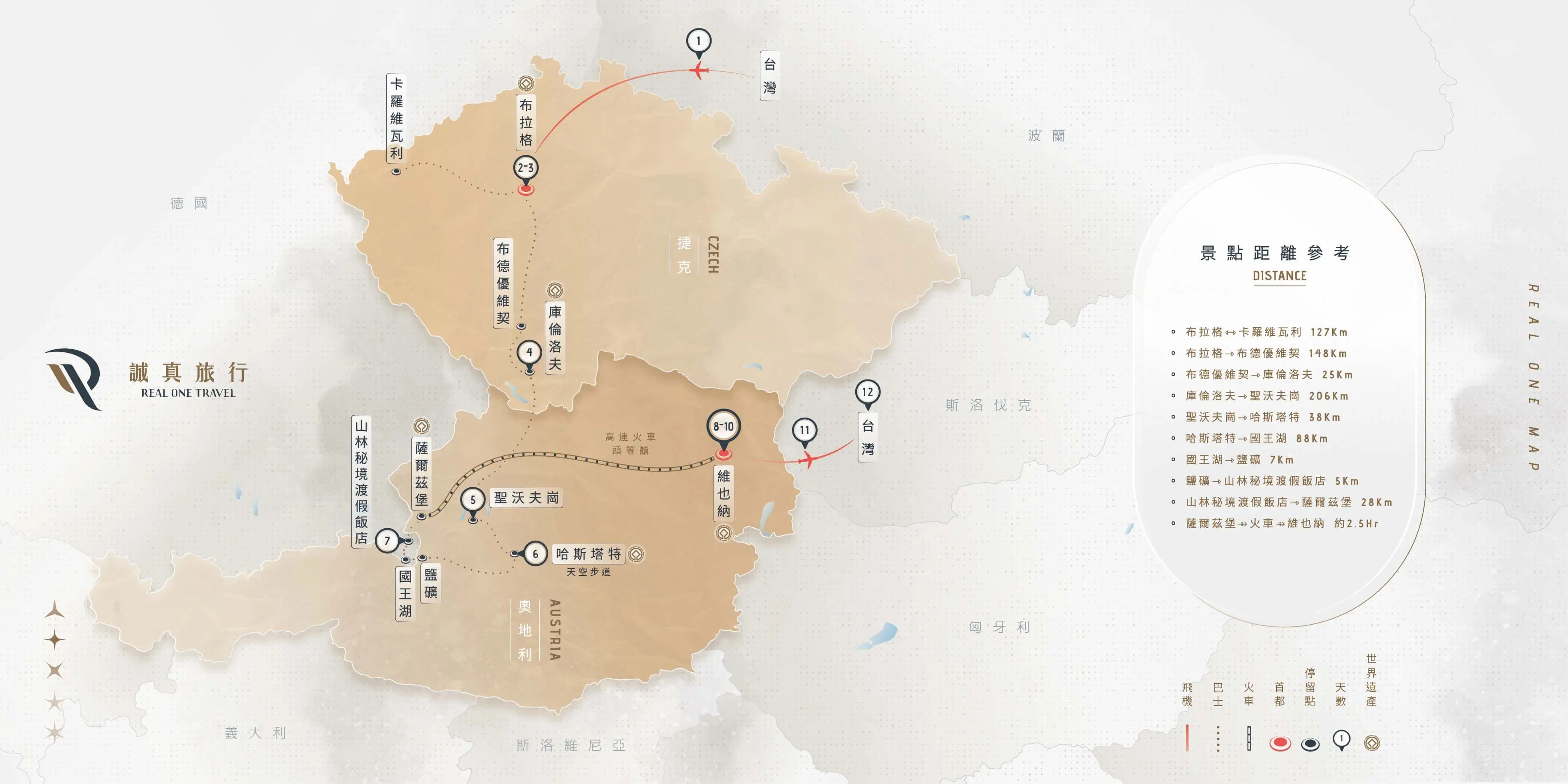 奧地利、捷克 絕美12日| 2025 春季|中華航空