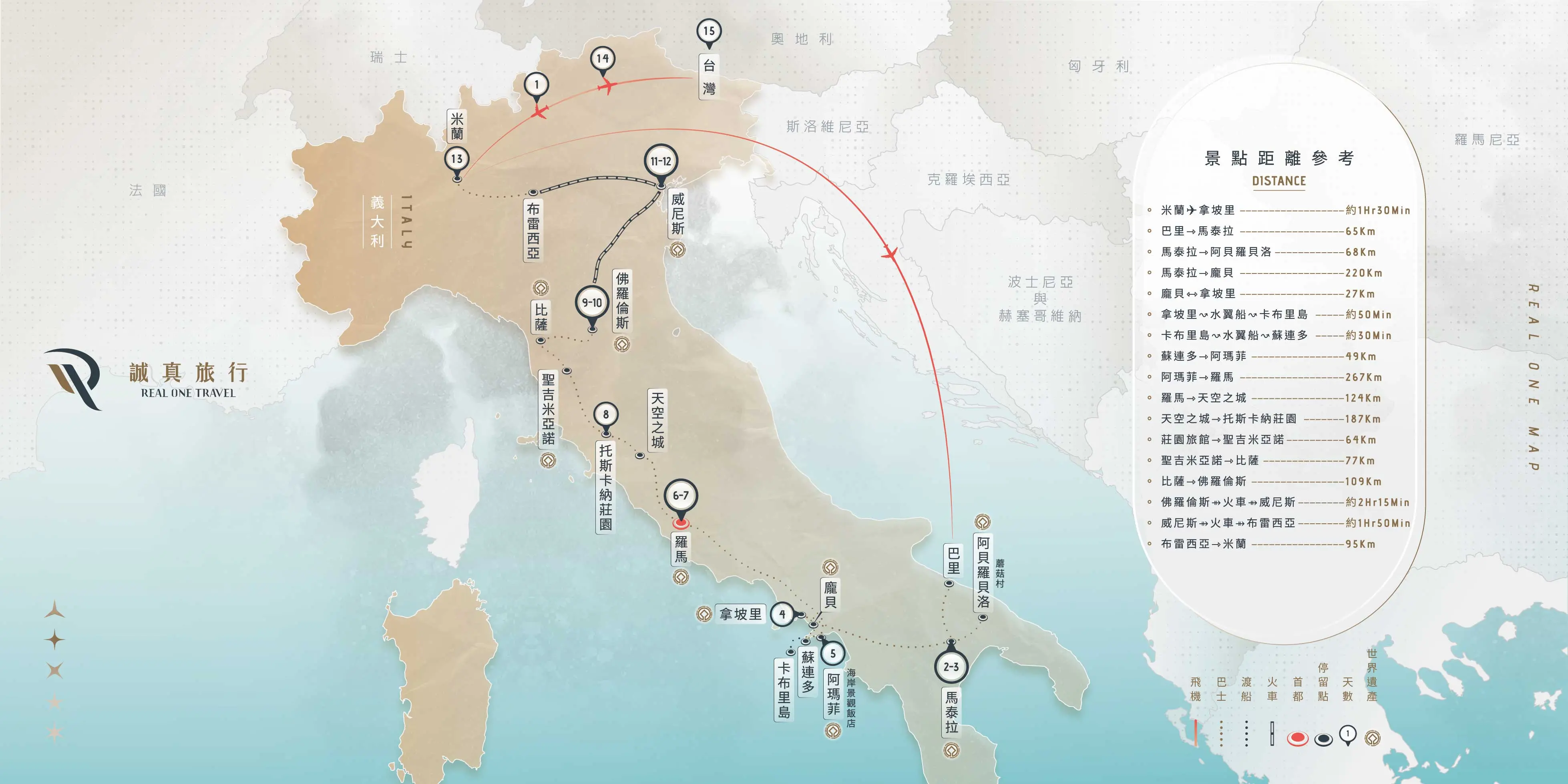 義大利 浪漫15日｜2026 ~ 2027 冬季｜長榮航空